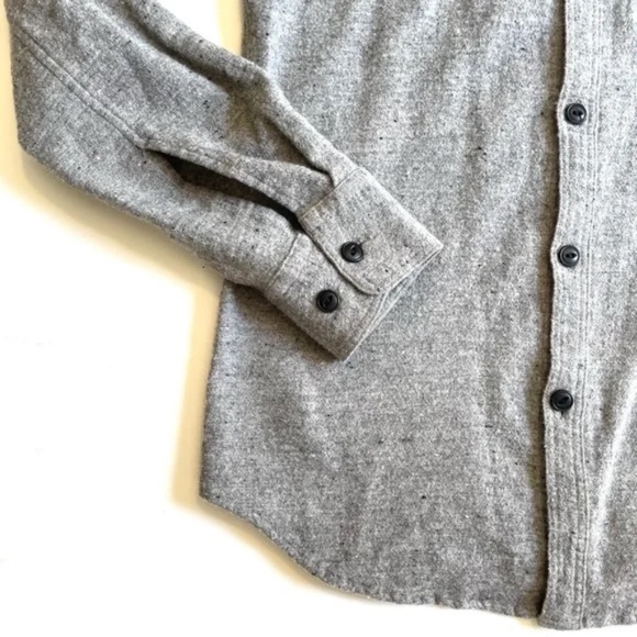 Unis New York Wool Linen Gray flannel size small - Picture 2 of 8